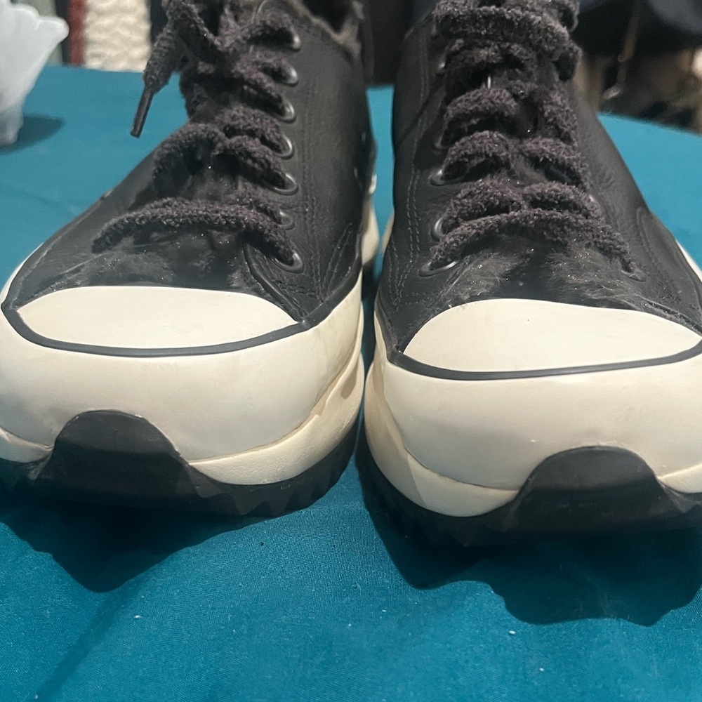 Converse Run Star Hike Low Cozy Club Almost Black Shoes Size mens 9.5 womens 11 - Picture 9 of 15